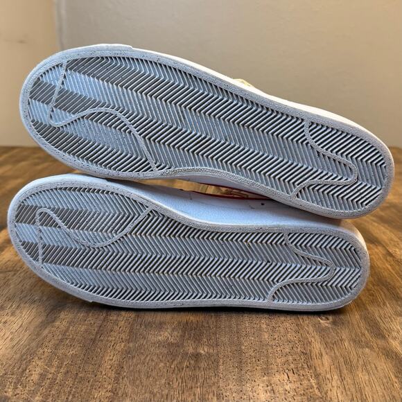 Nike Sneaker Blazer Mid '77 Vintage High Top Leather White Habanero Red Men’s 9 - Picture 7 of 10